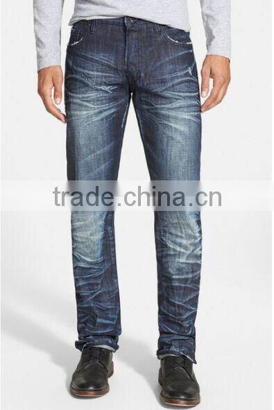 Biker Jeans Fashion Denim trousers(LOTK099)