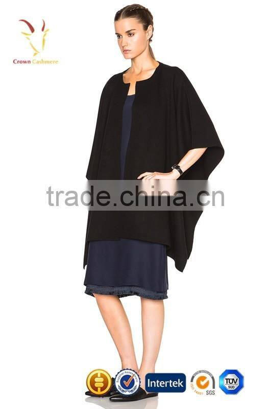 Ladies Front Drop Wool Pashmina Ponchos