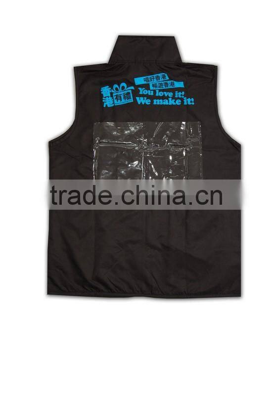Wholesale factory price manufactures vest uniform cheap custom Promotional Vests Logo