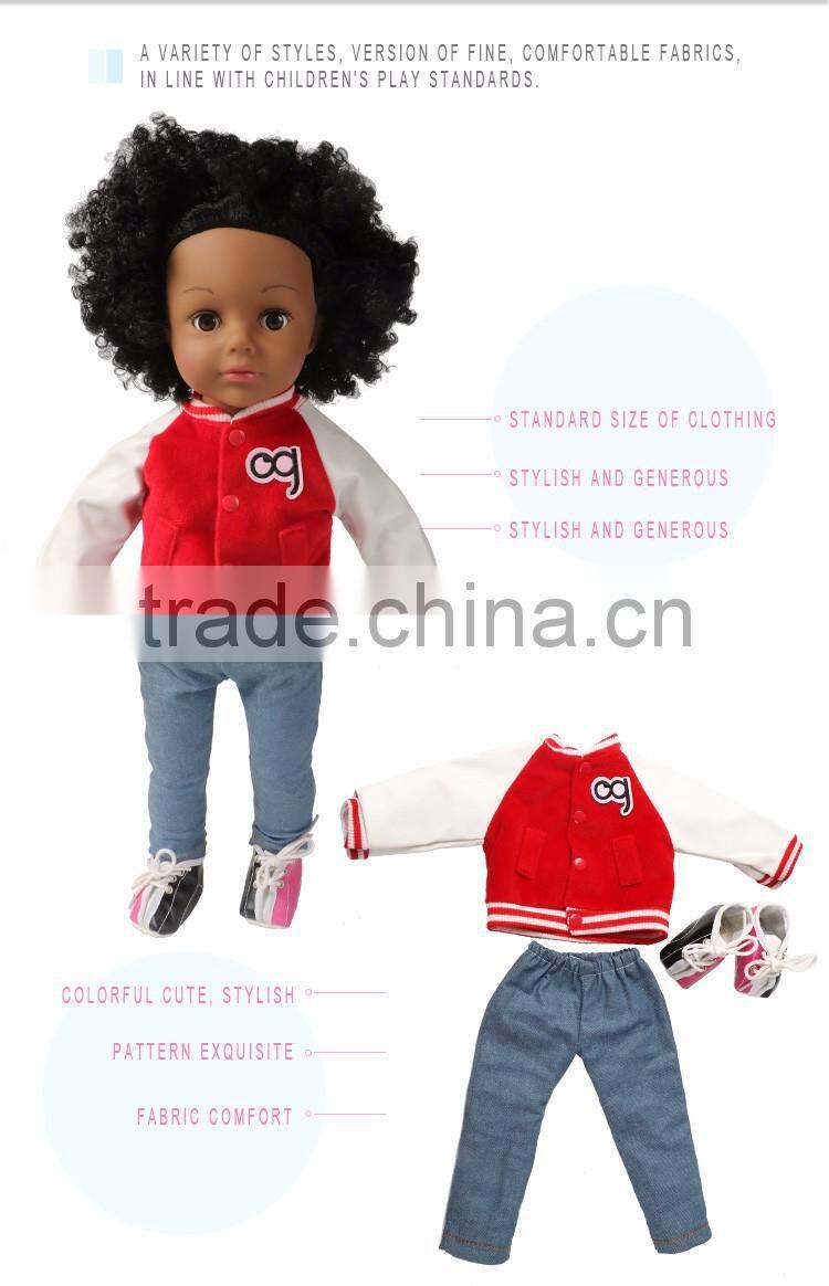 ODM 18 american girl doll wholesale price baseball clothing