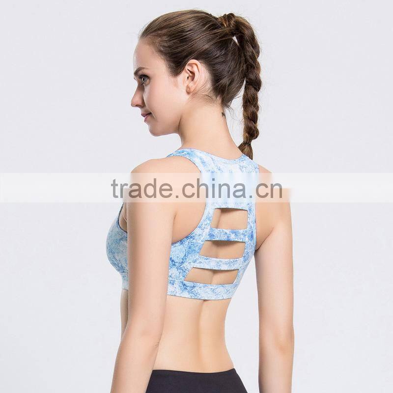 Hot Sale High Quality Very Sexy Push Up Dry Fit Yoga Sports Bra For Yoga