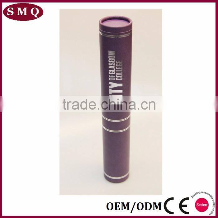 Certificate Holder With Printing Logo Diploma Tube