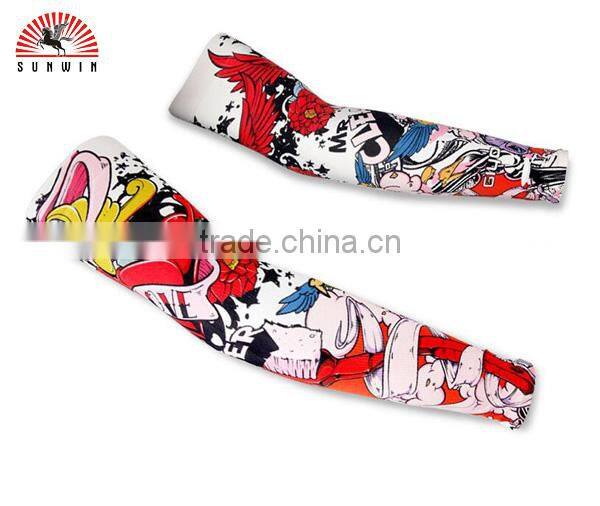 heat slimming Multifunction Cycling Wear Fashion Outdoor Sport Anti-UV Protection Breathable Arm tattoo Sleeve