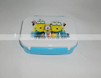 2015 new Advertising locked food storage box/lunch bento box