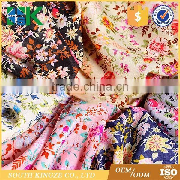 2017 hot sale floral design wholesale african wax print fabric