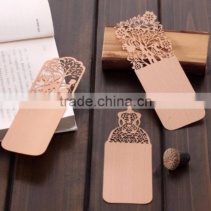 Korean Stationery Craft Through Carved Wooden Bookmark