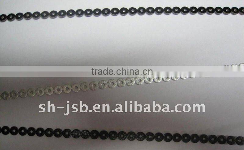 pu leather sequin spangles for clothes