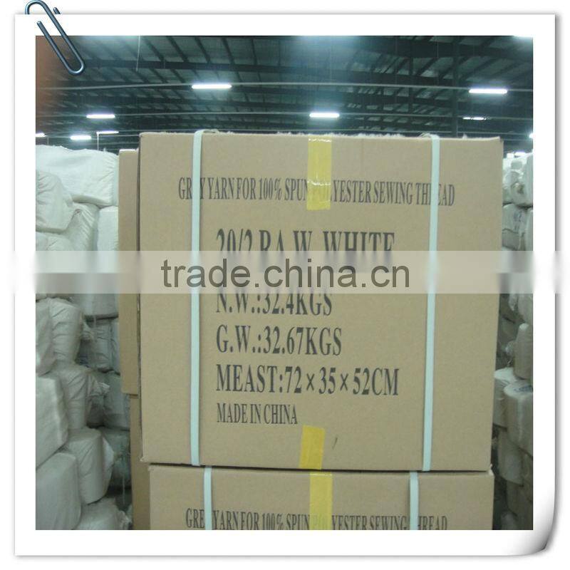 plastic cone sewing thread 100% polyester yarn