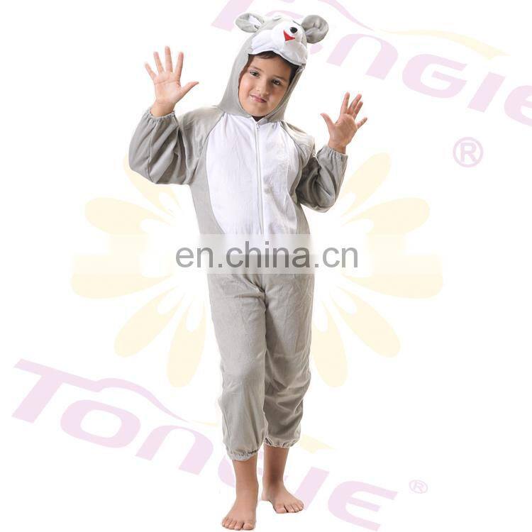 Realistic Animal Carnival Costume Bunny Dog Tiger Lion for Children