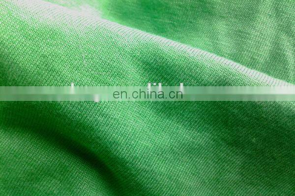 Winfar textile knit single jersey polyester cotton fabric blend 65 polyester 35 cotton fabric