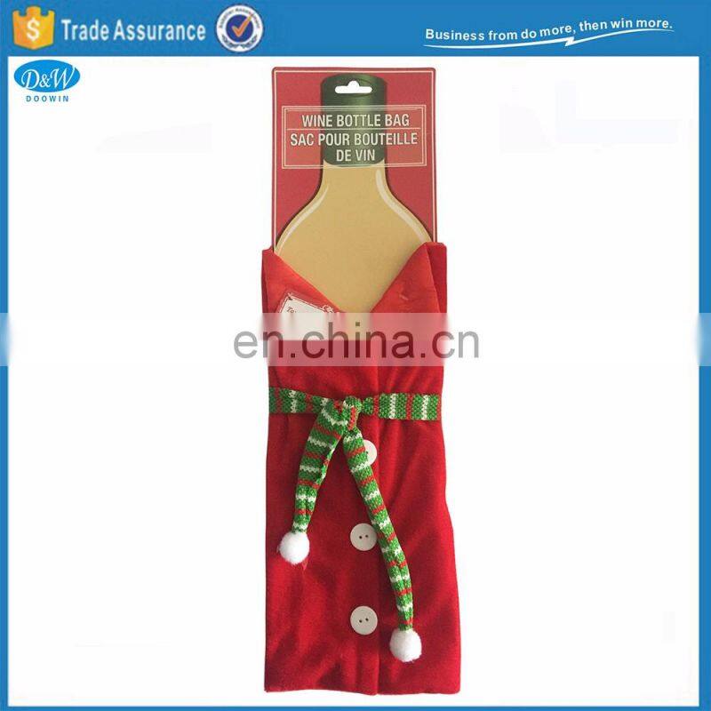 Christmas Decoration Santa Wine Bottle Cover Bag