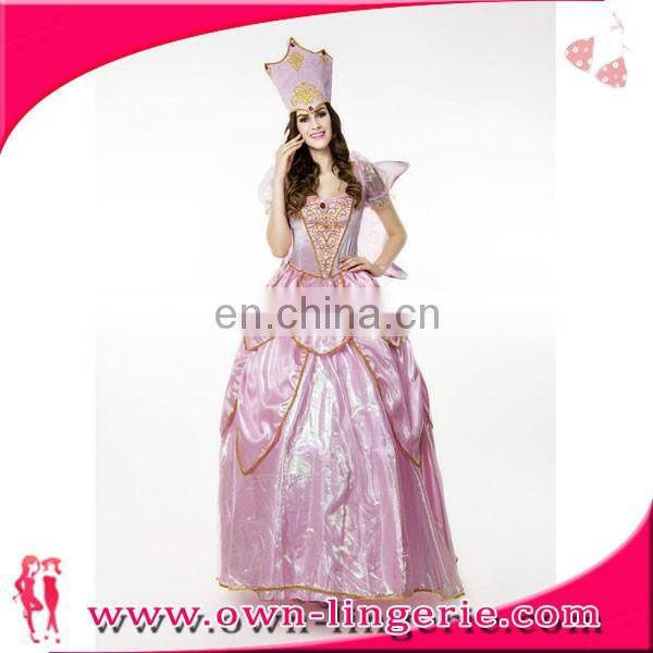 Deluxe Pink Fairy Tale Elf Cartoon Costume For Women Adult Sexy Christmas Costume
