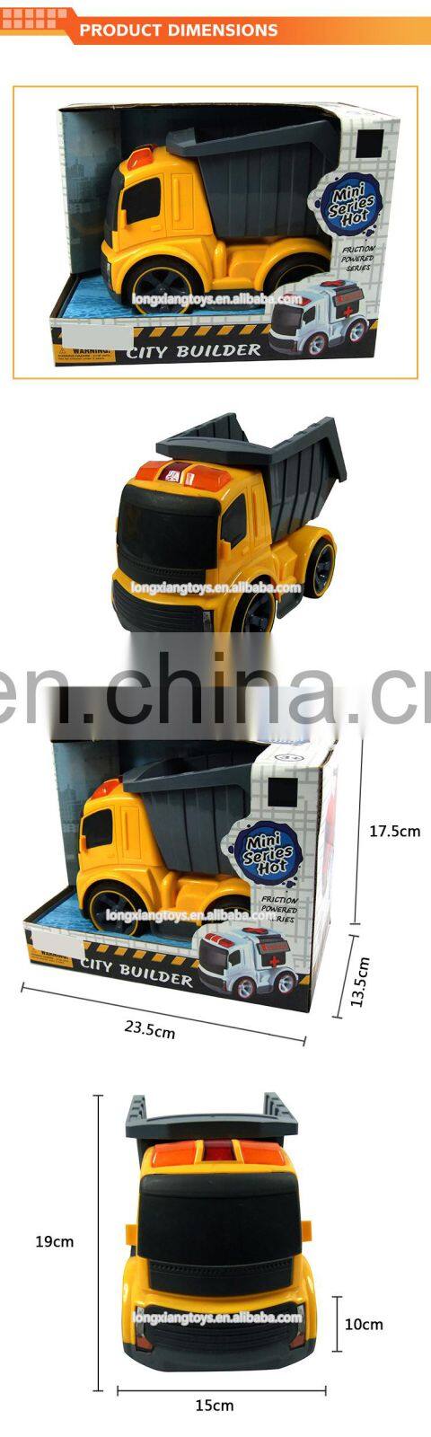 A cheap small car, Cute Friction china dump truck