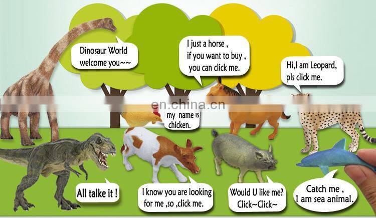 2017 new Vivid PVC Velociraptor dinosaur figure toy