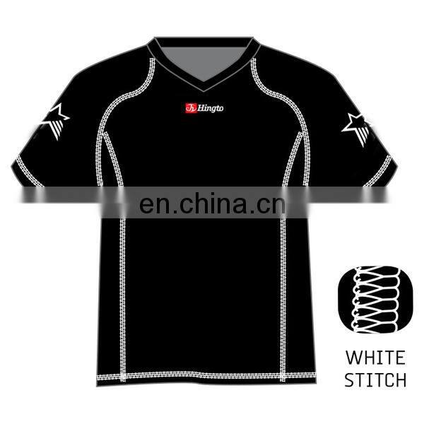 Top thailand quality customized cheap soccer sports wear, 2015/2016 season dark blue soccer jersey