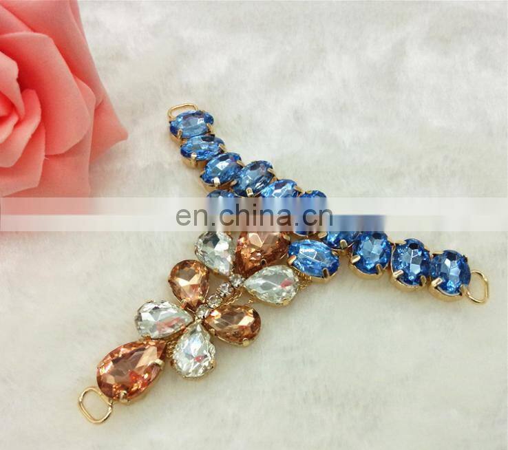 2016 fashion design acrylic shoe accressory with pearl decoration