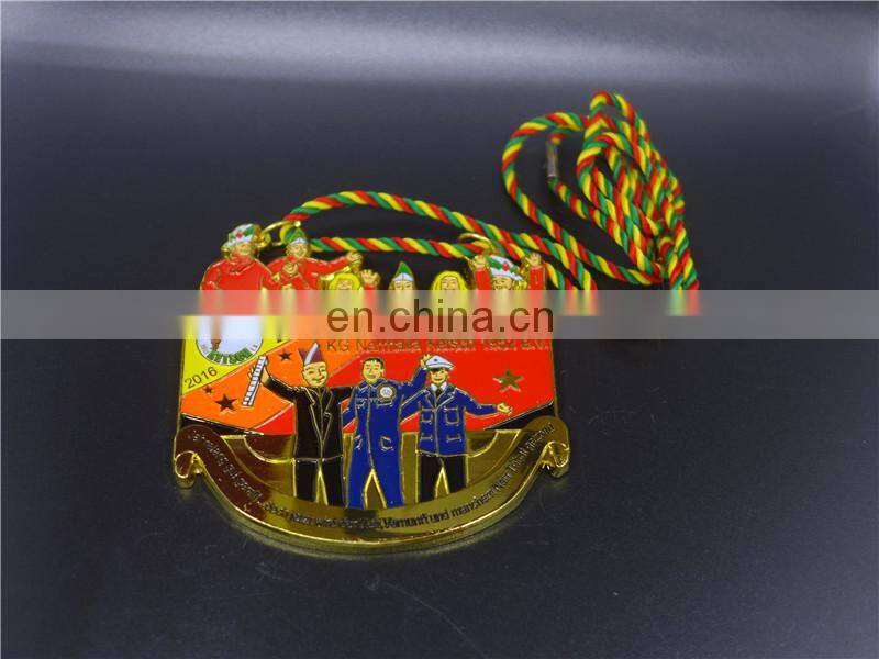 High quality die casting MOQ 10 car emblem medal