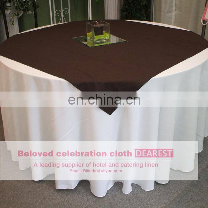 New style OEM factory wedding/hotel/banquet coffee table overlay