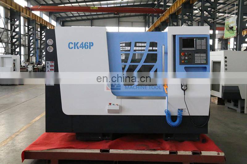 CK46P Educational Gang Tool Slant Bed CNC Lathe Machine