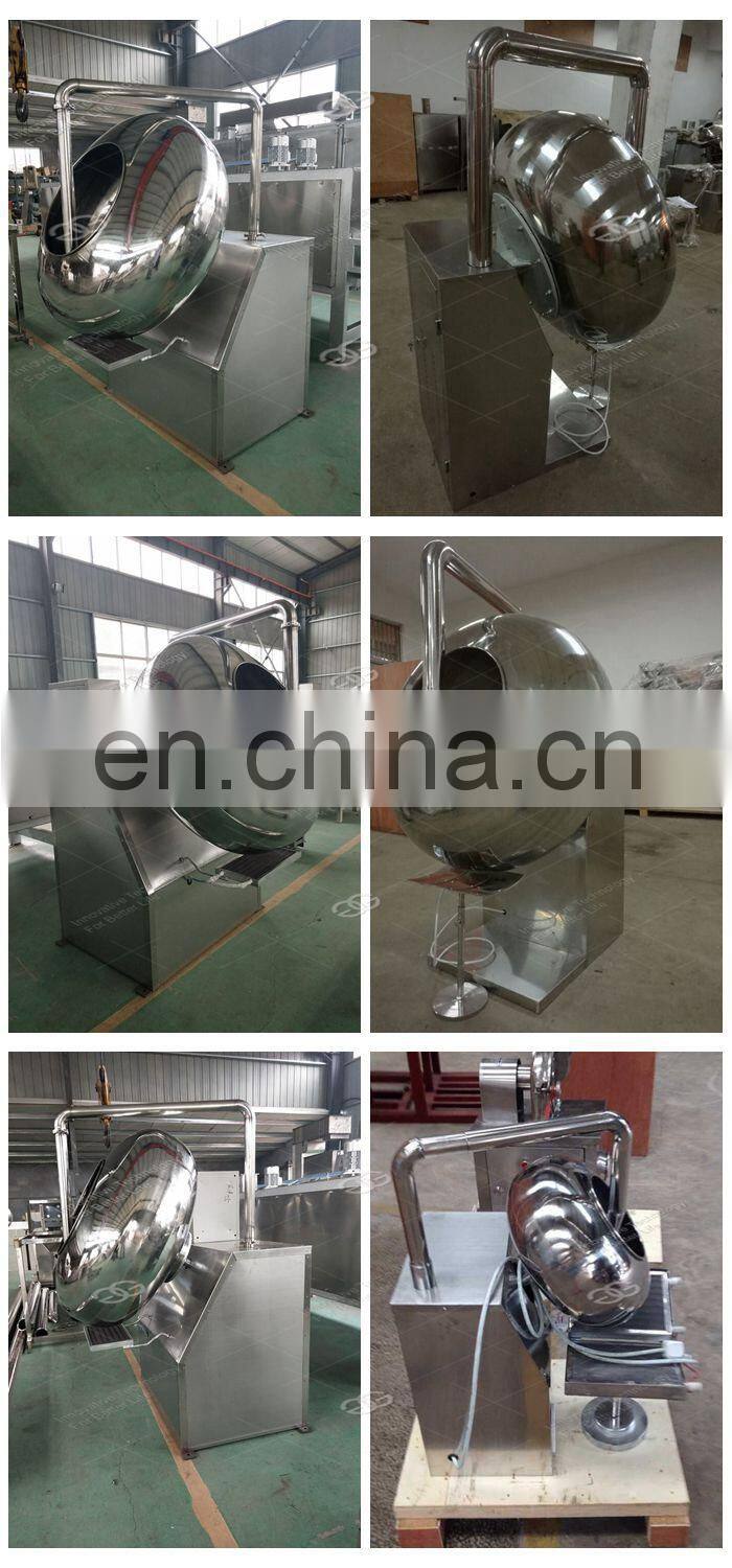 Low Price Small Western Medicine Coater Food Sugarcoat Chocolate Panning Machine