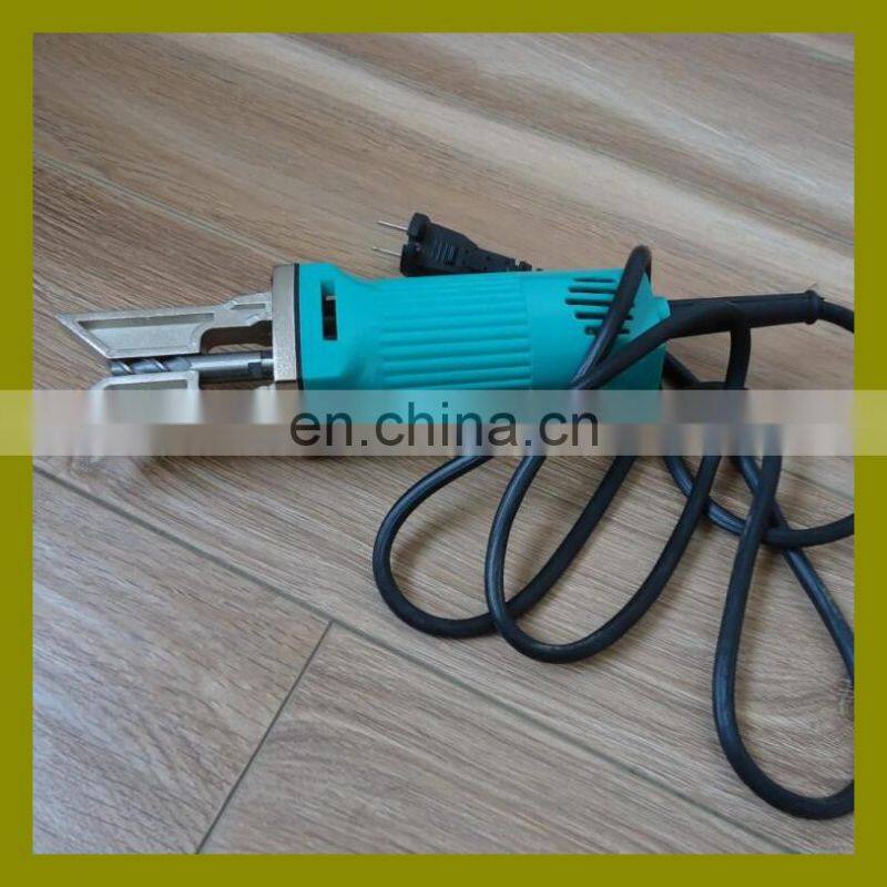Electric portable window door cleaning machine for PVC profile removing welding seam