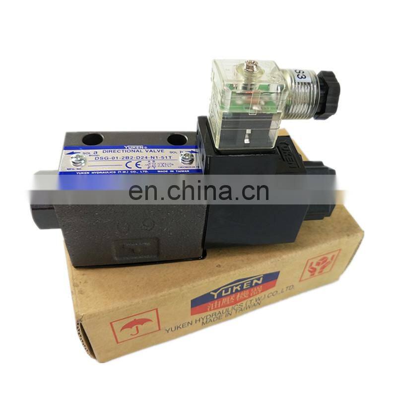 Hydraulic directional DSG-01-2B2-D24-N1-51T-1022-1 high pressure hydraulic pump solenoid valve
