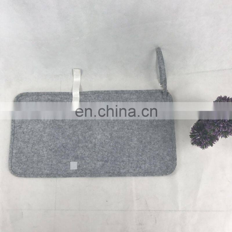 Customized felt diaper changing pad