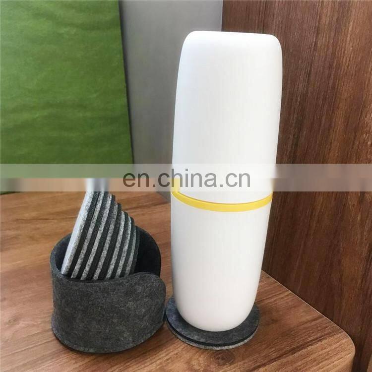 10pcs a set round felt cup coaster