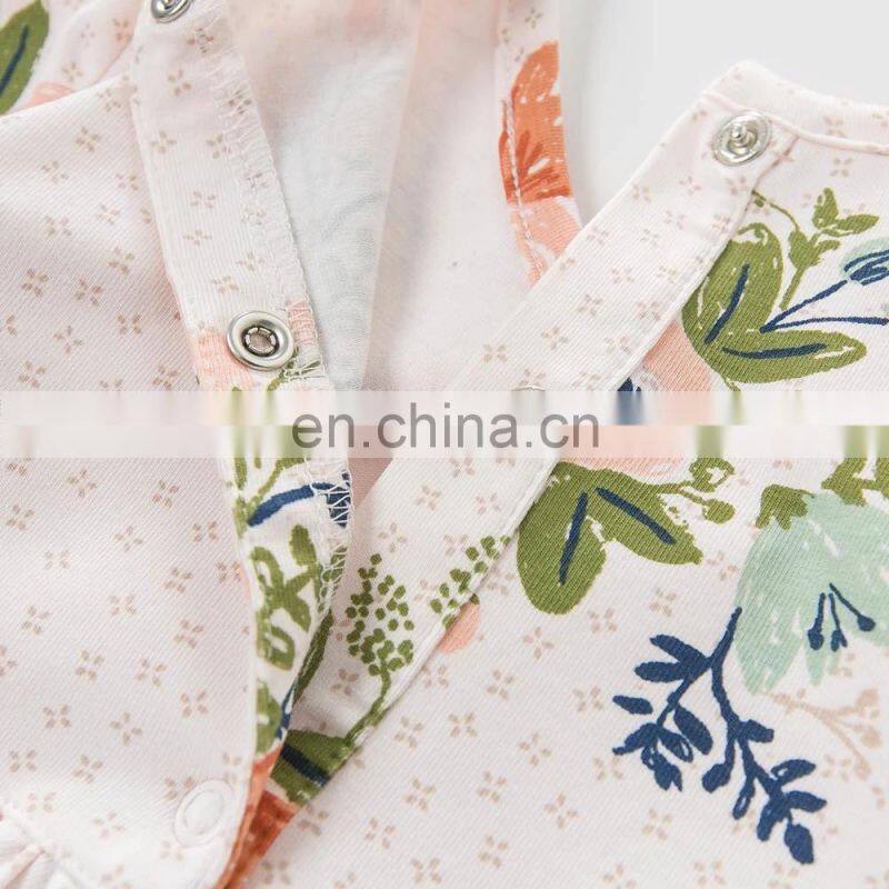 Fashion knitted girls clothing sets boutique kids apparel baby button romper