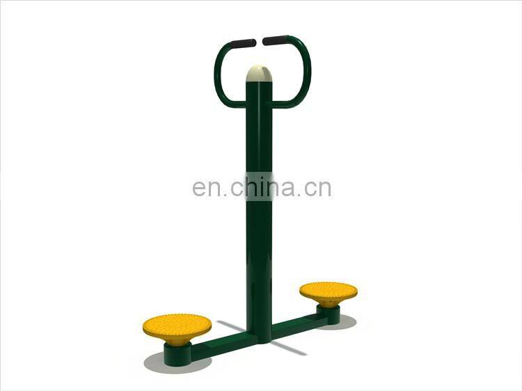 EU and US standard Gym equipment Outdoor Fitness Two People Twisting The Waist Machine