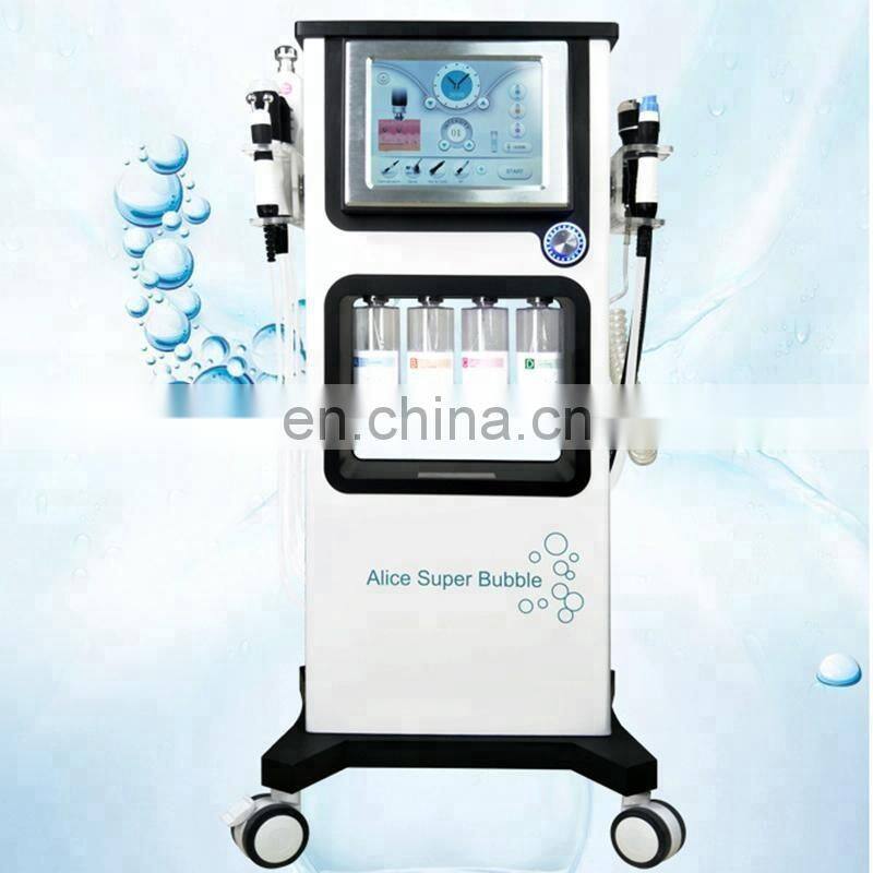 Portable 7 IN 1 CO2 Oxygene RF Face Lift Ultrasound Oxygen facial Skin Care Machine