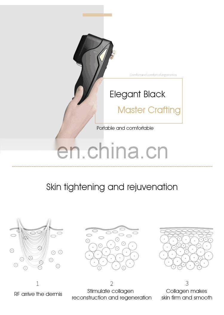 Ultrasonic rf skin tightening machine for facial wrinkle removal face lifting