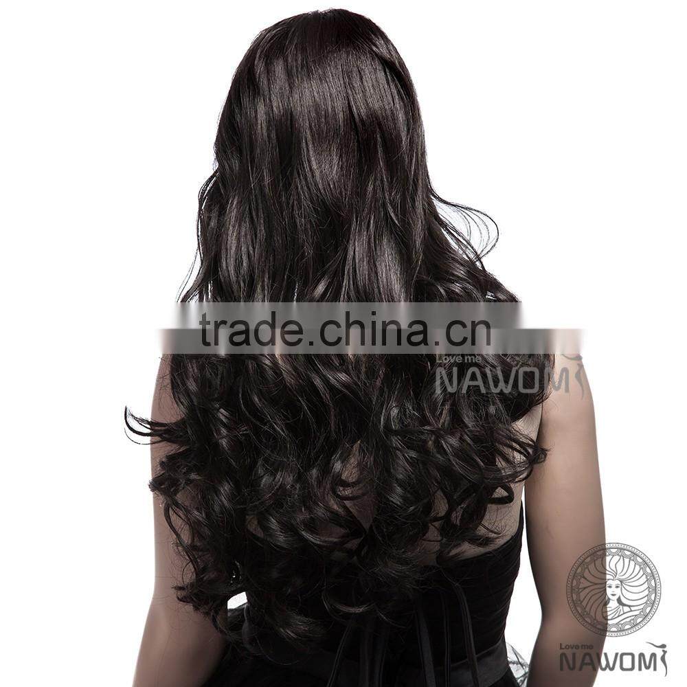 female black long curly hair wigs