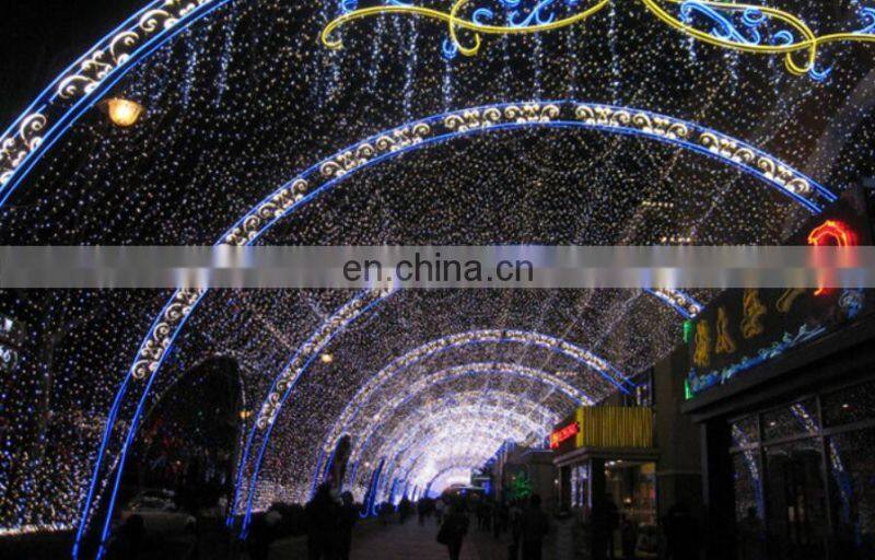 IP65 EU UK AU US plug customized sizes colorful fishing net holiday lighting christmas