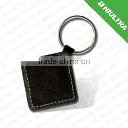 EM4100/EM4200 Small Rfid Leather Key Tags for access control, time attendance,gym,Club