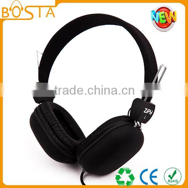 Promotional funny fancy stereo mega bass effect headphone with cool design