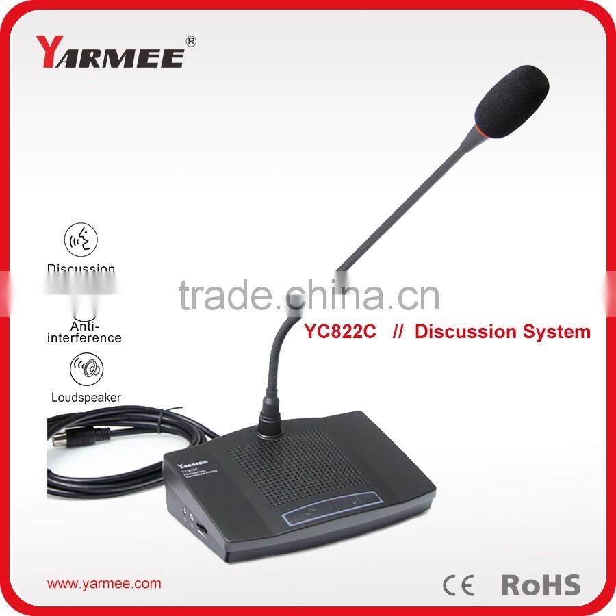 Professional conference microphone manufacture speakerphone black
