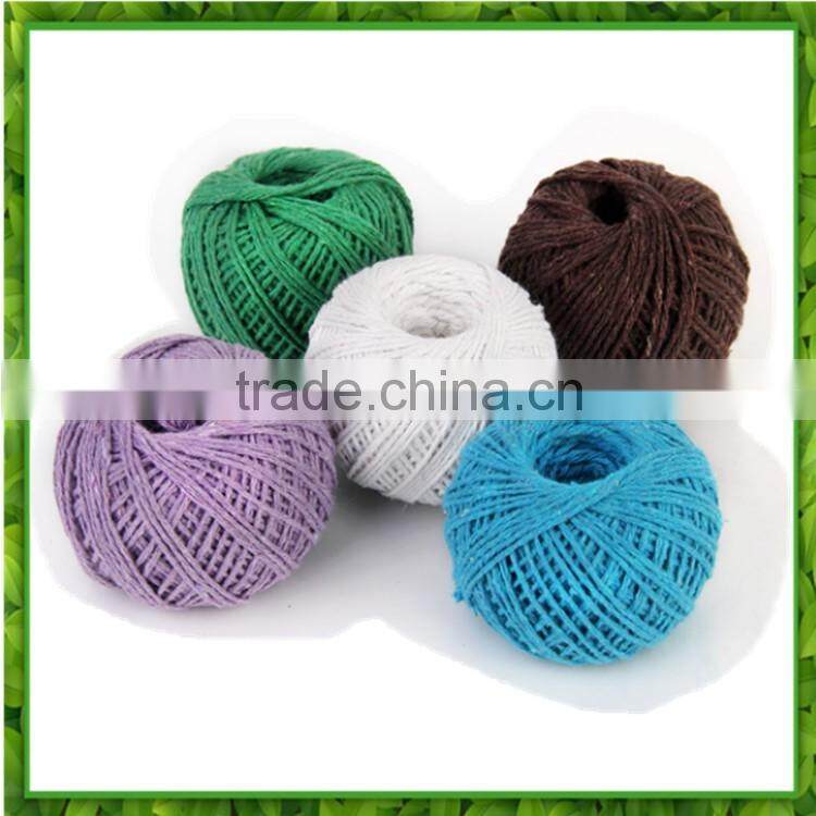 Manufacturer blue colour cotton Twine ball yarn HB572 China