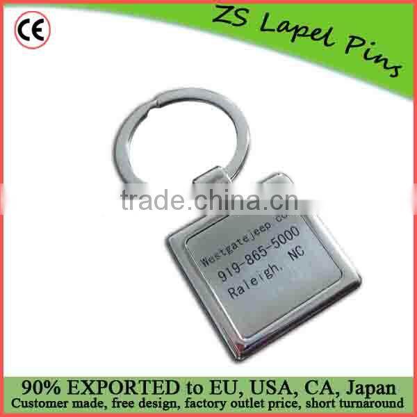 hot sale promotional keychain metal crafts brand promotional crafts