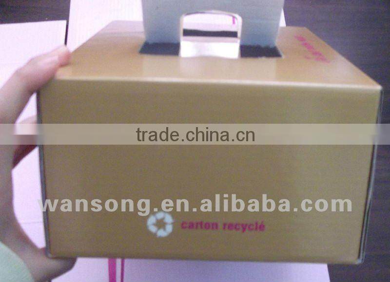 New corrugated paper packaging box