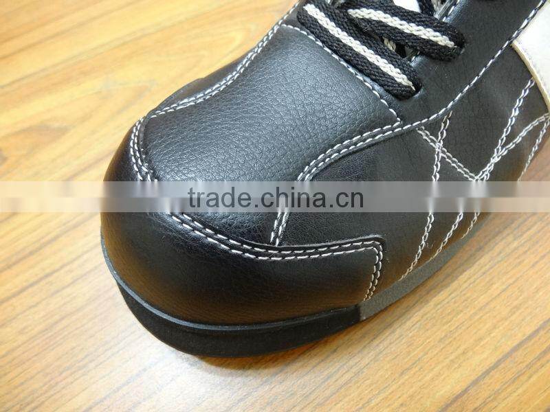 Anti-statics Casual Style Leather Safety Shoes