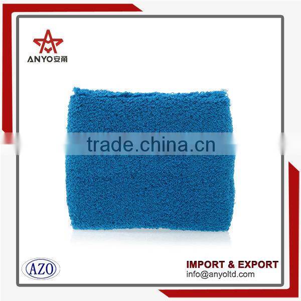 China manufacturer factory direct sale sports custom printed logo cotton sweatband with pocket