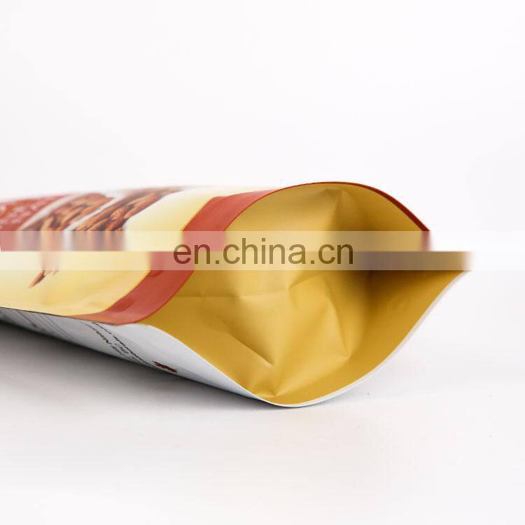 Food grade aluminium plastic vacuum sealer brown kraft paper cookie nuts packaging food bag
