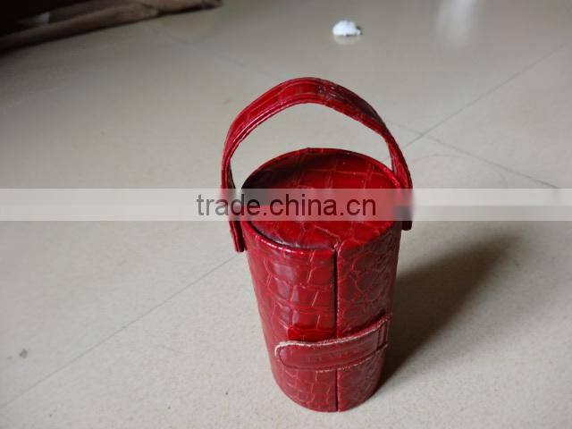 PU pink 5pcs manicure set removable box manicure professional kit