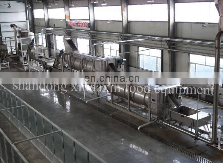 Automatic fresh potato flakes making machine potato powder machinery
