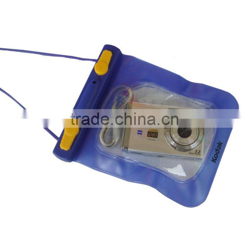 watertight waterproof case underwater camera bag for Nikon J1 with long shot