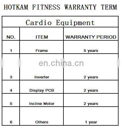 Light Commercial touchscreen fitness home treadmill