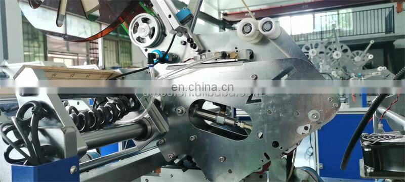 UST400-2A Double Side Adhesive Tape Applying machine, self-adhesive tape gluing equipment for carton box