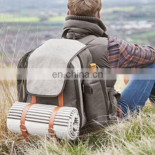 600D Waterproof Fabric Aluminum Foil Insulated Thermal Picnic Cooler Bag