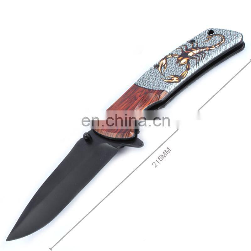8.6 Inch Plastic 3D printing handle stainless steel folding knife